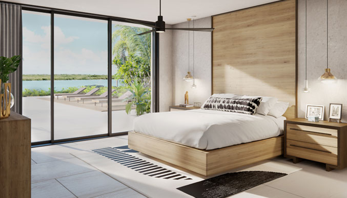 2SHORES Luxury Villas : Bedroom